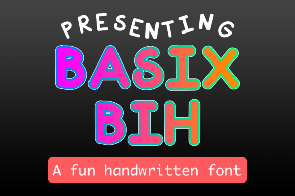 Basix Bih: The Bold Typeface That Transforms Small Business Branding