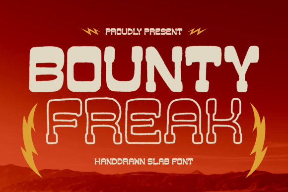 Bounty Freak: The Bold Slab Serif Font for Stronger Brand Identity