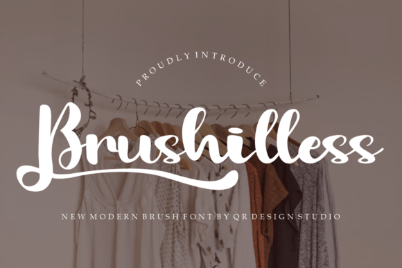 Brushilless: The Handwritten Typeface for Elevated Branding