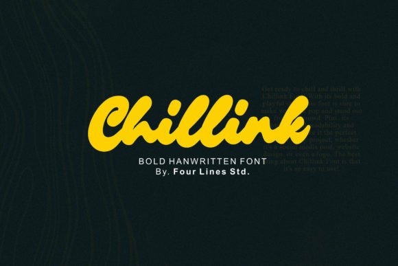 Chillink: A Playful Typeface for Bold Digital Branding