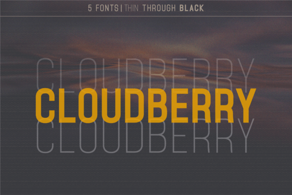 Cloudberry: The Versatile Sans Serif Font for Modern Campaigns
