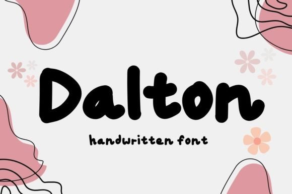 Dalton: The Handwritten Typeface for Modern Editorial Design