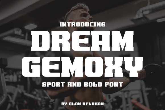 Dream Gemoxy: A Bold Sans Serif Font for Modern Brand Identity