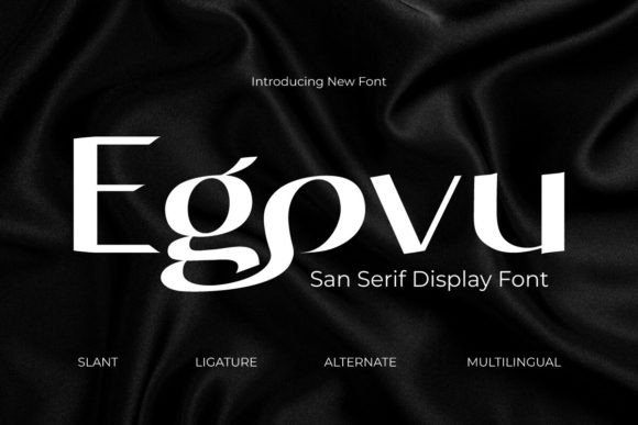 Egovu: The Bold Sans Serif Typeface for High-Impact Campaigns