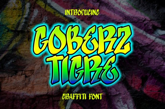 Goberz Tigre: The Bold Typeface for High-Impact Campaign Design