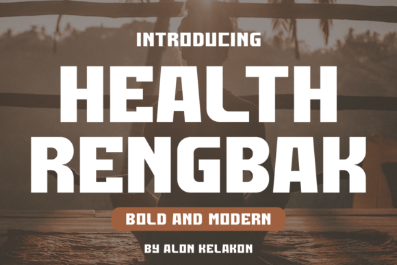 Health Rengbak: The Bold Serif Typeface for High-Impact Web Design