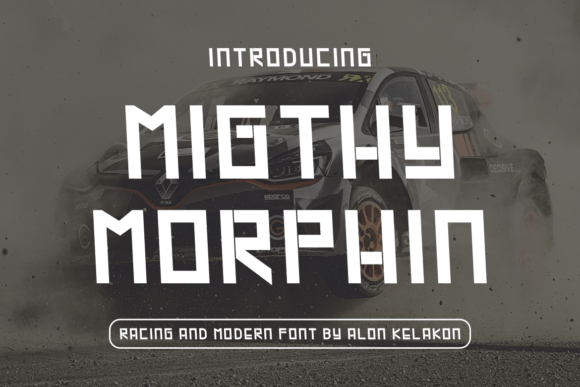 Migthy Morphin: The Bold Sans Serif Typeface for Modern Web Design