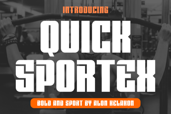 Quick Sportex: The Bold Sans Serif Typeface for High-Impact Campaigns