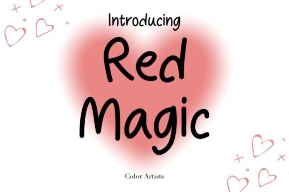 Red Magic Font: Elevate Your Brand Identity with Dynamic Style