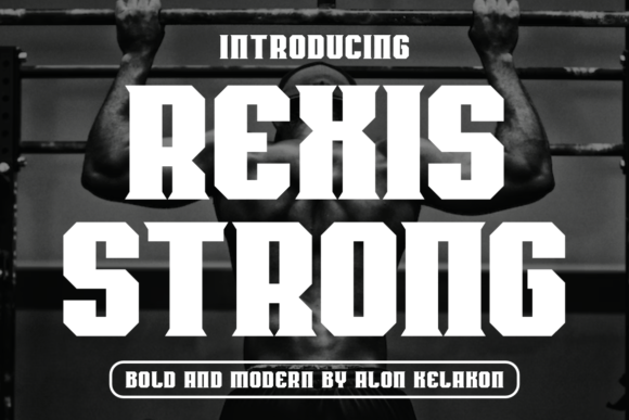 Rexis Strong: The Bold Serif Font That Transforms Small Business Branding
