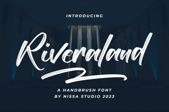 Riveraland: A Bold Handwritten Font for Modern Brand Identity