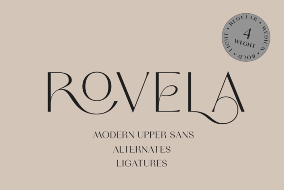 Rovela: The Bold Serif Font That Transforms Brand Identity