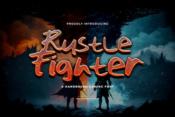 Rustle Fighter: The Bold Script Font for Handmade Brands