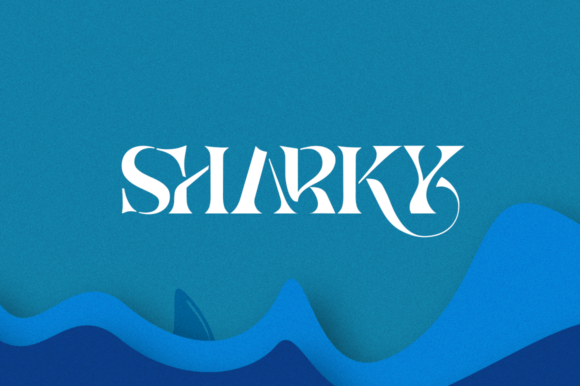 Sharky: An Elegant Serif Typeface for Modern Branding