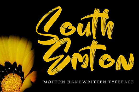 South Emton: A Bold Script Typeface That Elevates Brand Identity