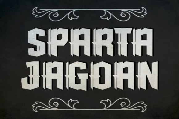 Sparta Jagoan: A Bold Blackletter Typeface for Digital Brands