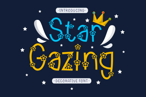 Star Gazing: A Decorative Typeface for High-Impact Campaigns