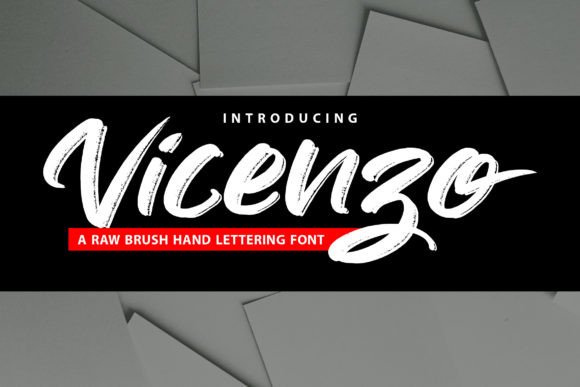 Vicenzo: The Bold Script Typeface That Elevates Brand Identity