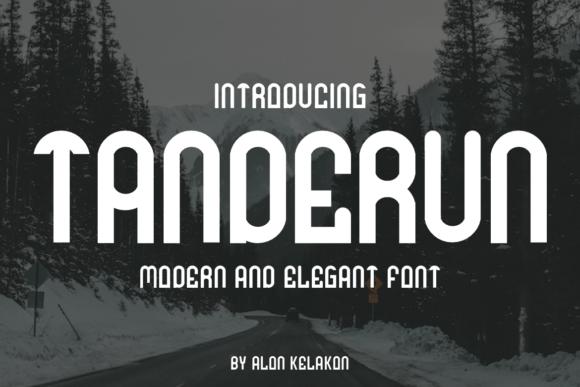 Why Tanderun Is the Bold Serif Font Your Campaign Needs