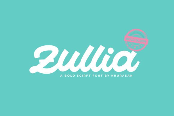 Zullia Script Font Review: Bold Type for High-Impact Campaigns